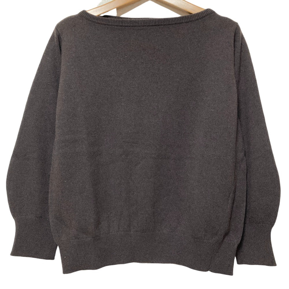 23区 カシミヤブレンドボートネックニット