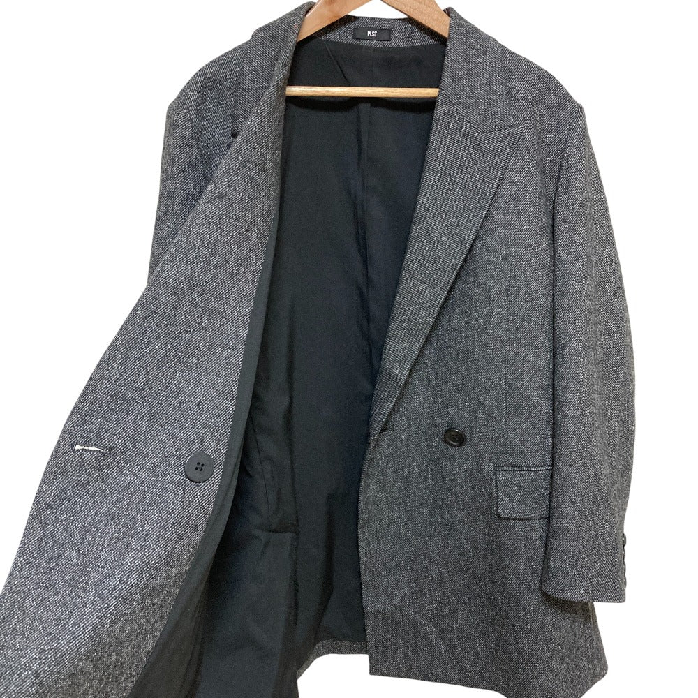 プラステ ウールブレンドダブルジャケット
