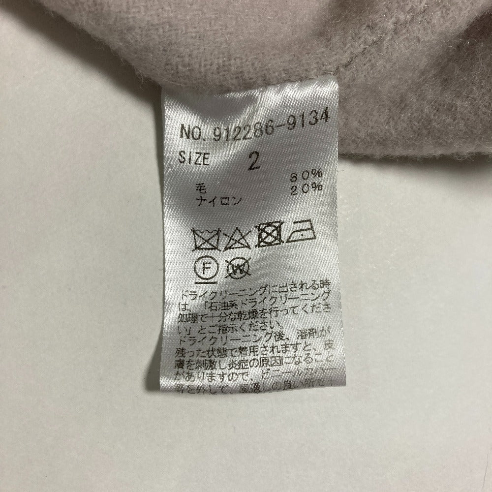 ノーク ウールミドル丈コート