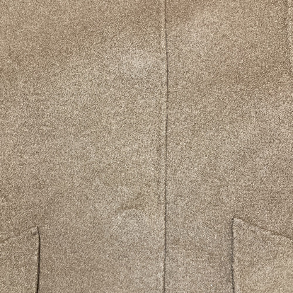 ミューズドゥドゥーズィエムクラス カシミヤブレンドノーカラーコート