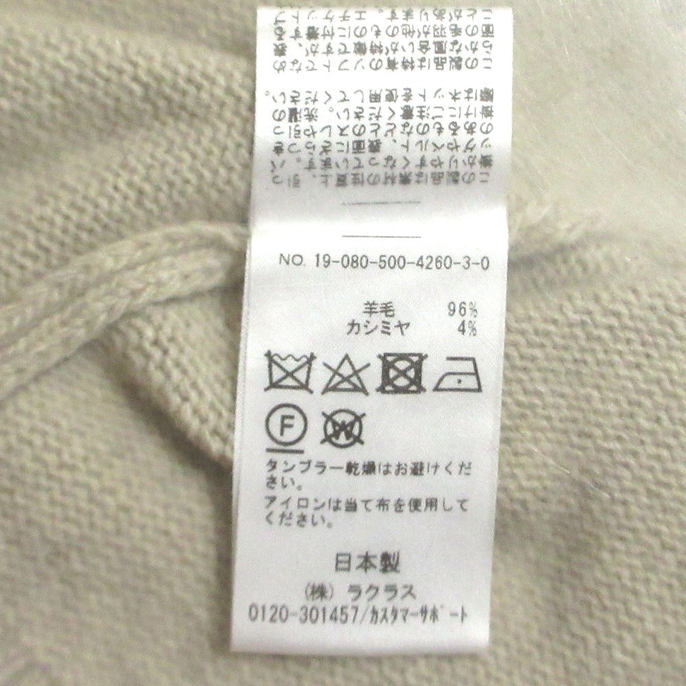 ミューズドゥドゥーズィエムクラス ウールカシミヤタートルネックニットセーター