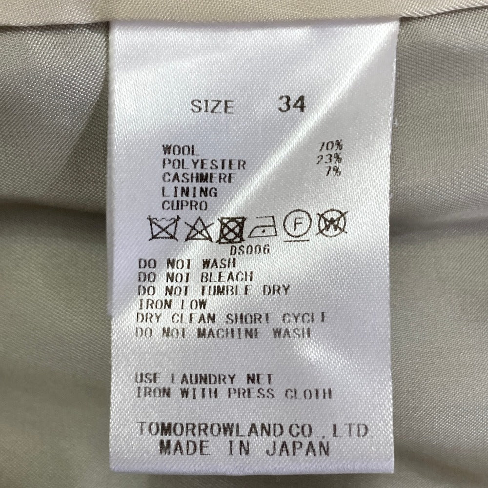 トゥモローランドコレクション ブロークングレンチェックダブルブレストコート