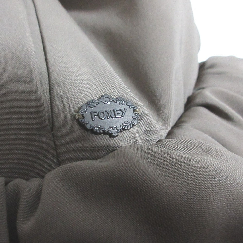 フォクシーニューヨーク Rainy Cushion パデッドフーデッドコート