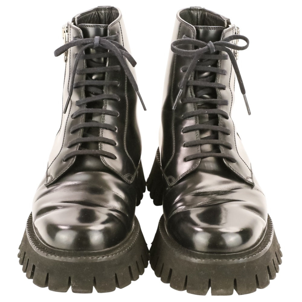 グッチ レザーショートブーツ
