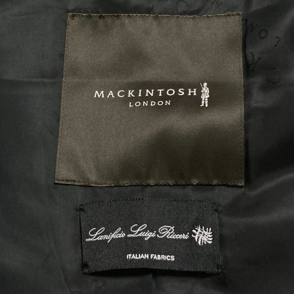 マッキントッシュ Lanificio Luigi Ricceri生地アルパカカシミヤコート