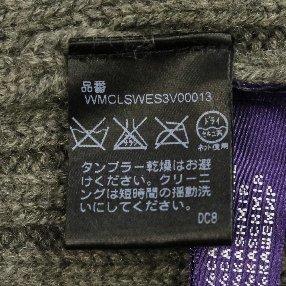 ラルフローレンパープルレーベル カシミヤ リブニットコート
