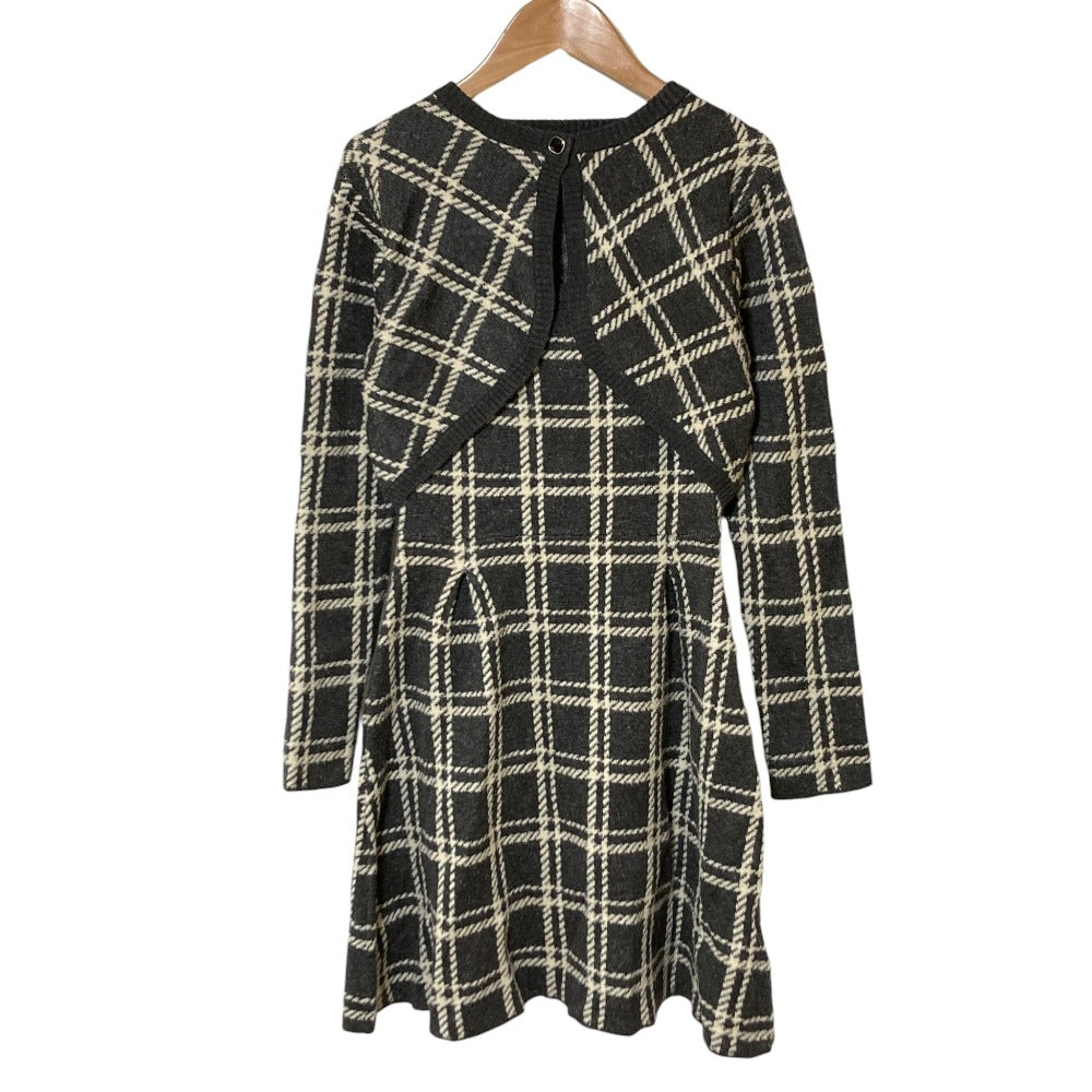 ハーリップトゥ Pantheon Checked Knit Dress ワンピース