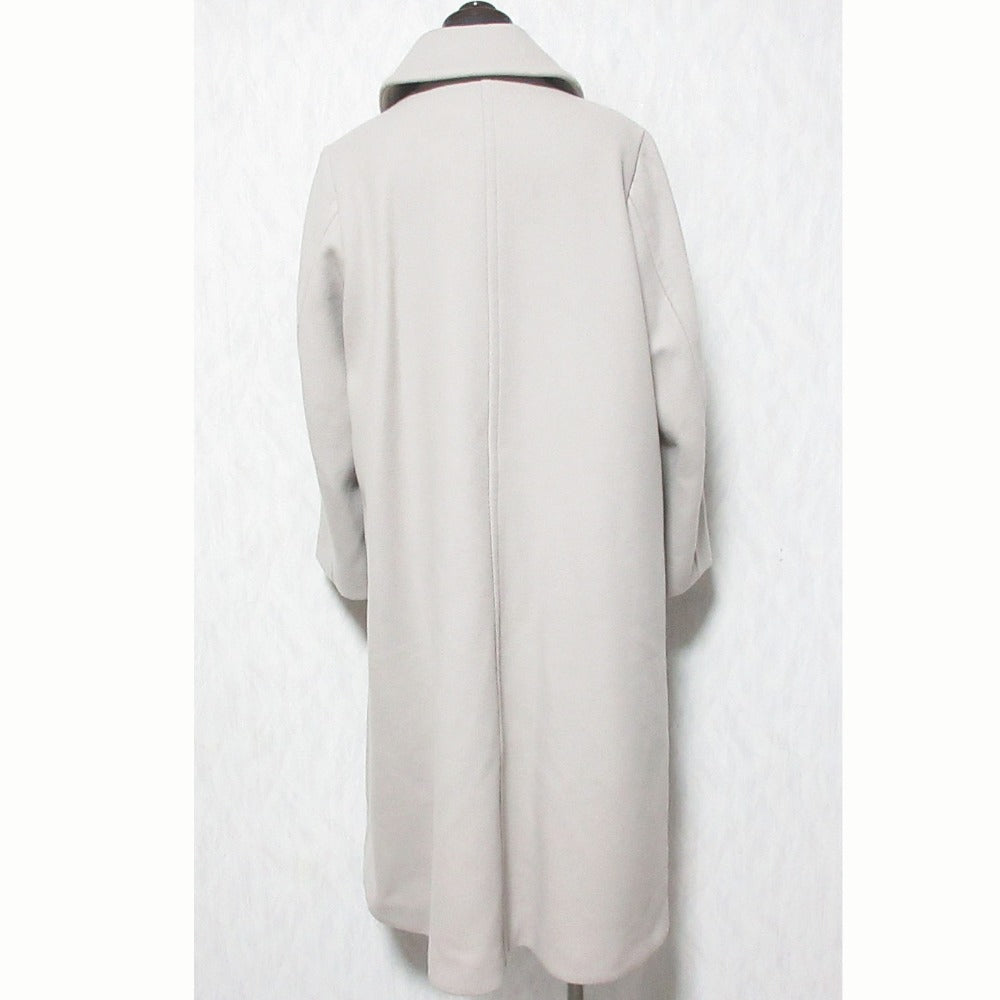 イエナ メルトンW前Aラインコート