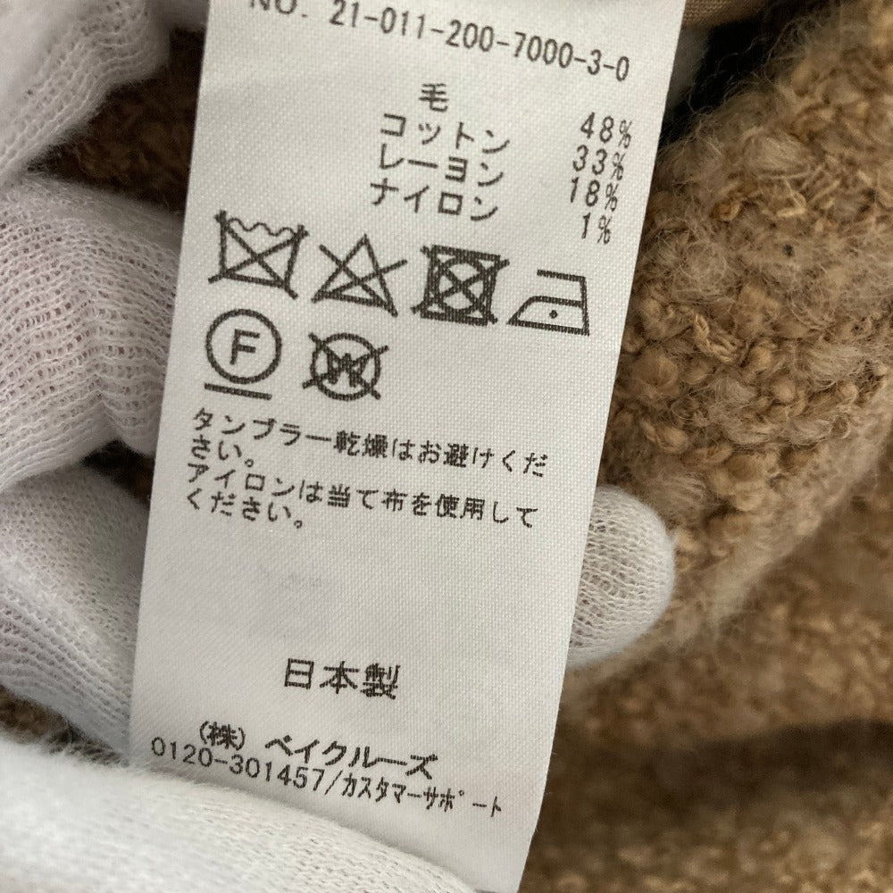 スピックアンドスパン ツイードジャケット