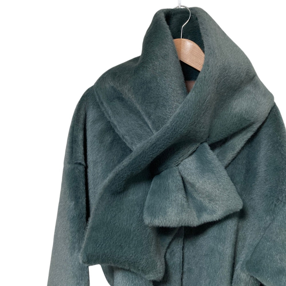 ハーリップトゥ Faux Fur リバーシブルノーカラーコート