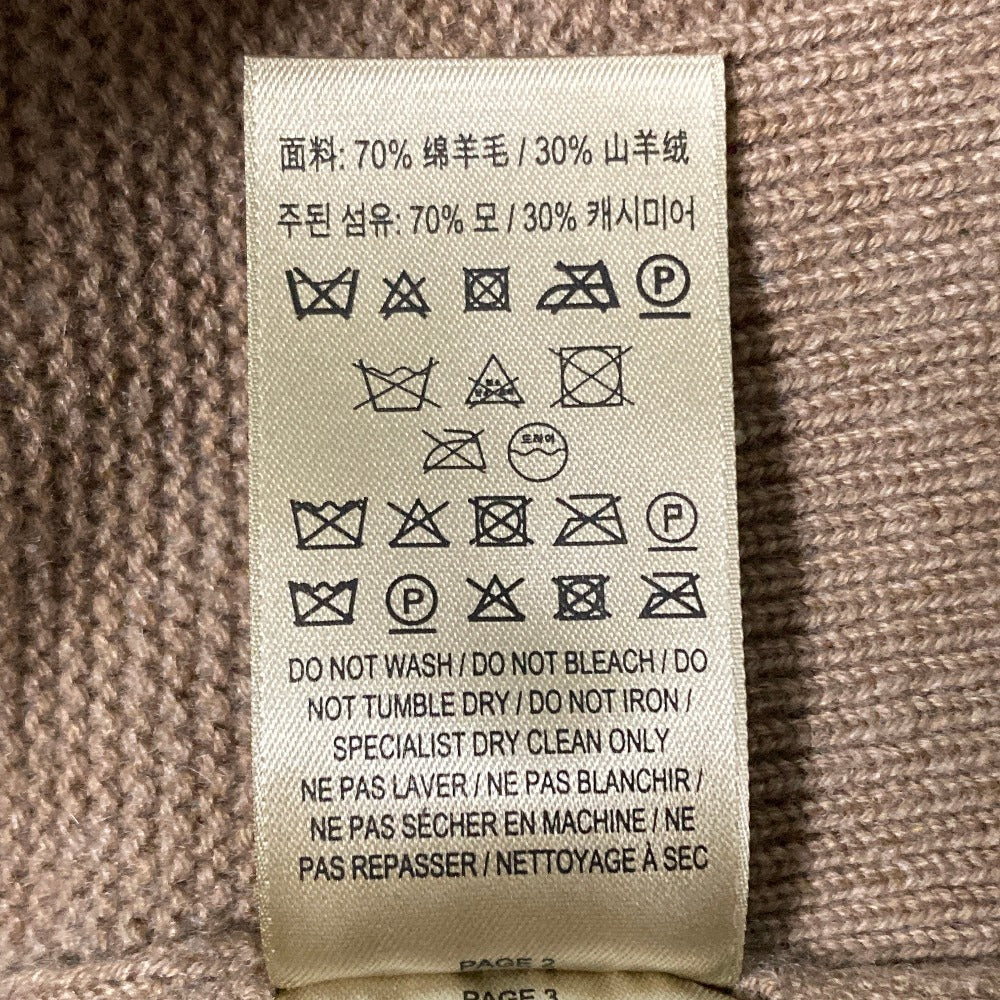 バーバリー カシミヤブレンドウールニットセーター