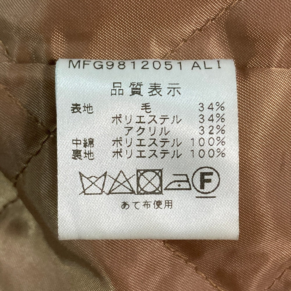 マリンフランセーズ ノーカラーシャギーコート