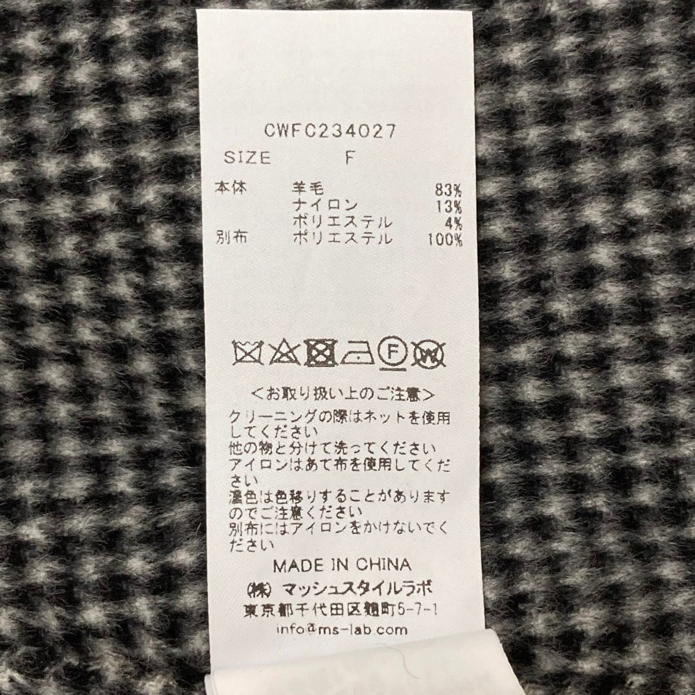 セルフォード ウールブレンドケープジャケット