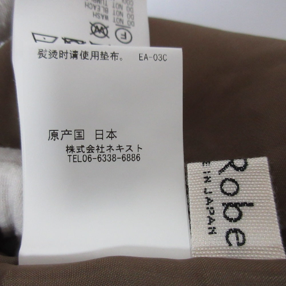 ネストローブ ウールチェックパンツ