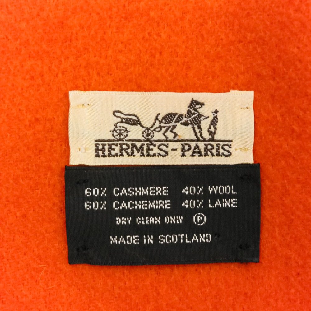 エルメス カシミヤウール大判ストール