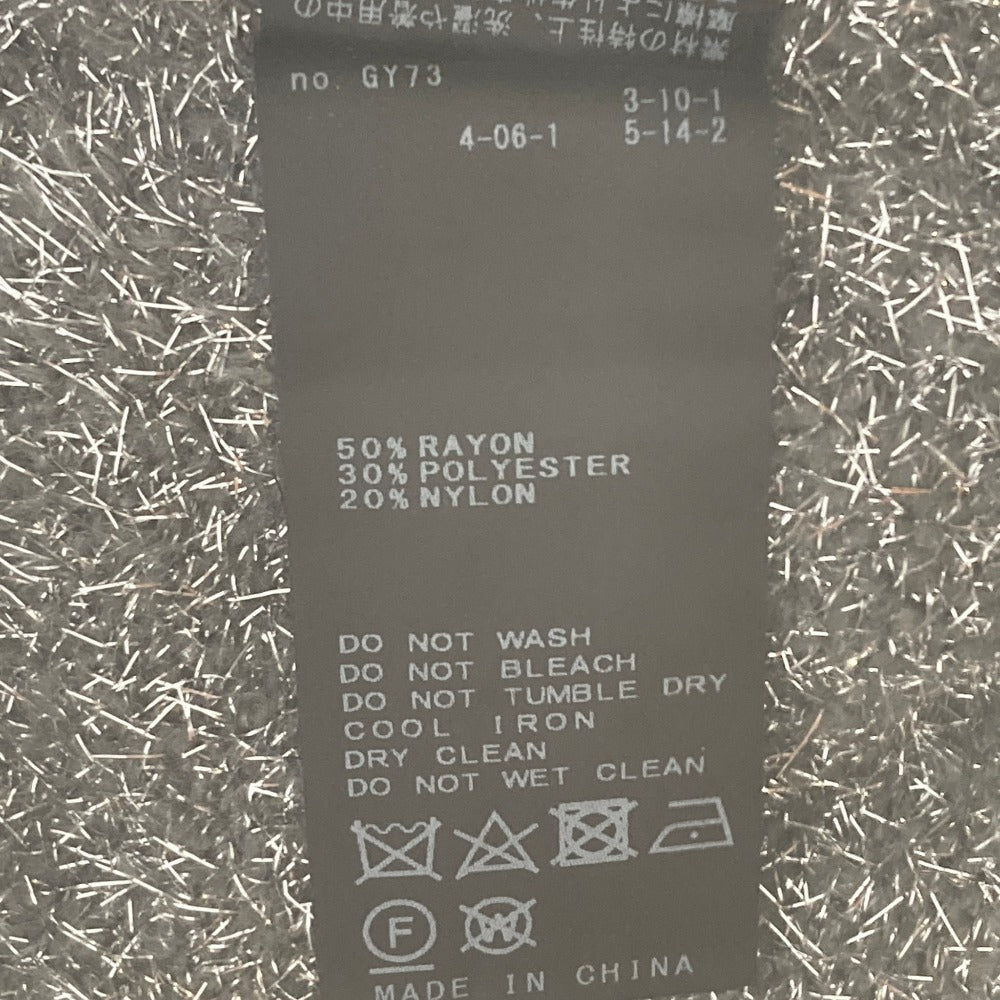 スピックアンドスパン ラメニットプルオーバーセーター