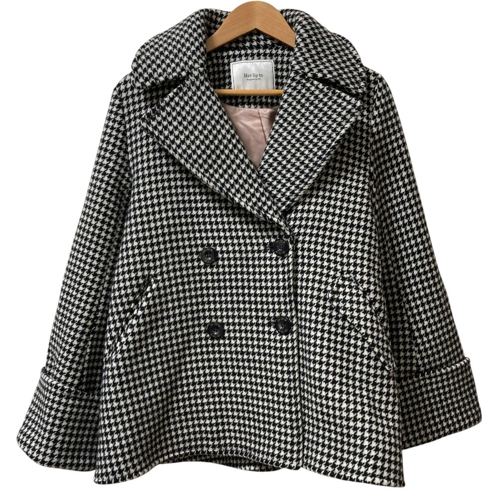 ハーリップトゥ Proust Wool-Blend Melton コート