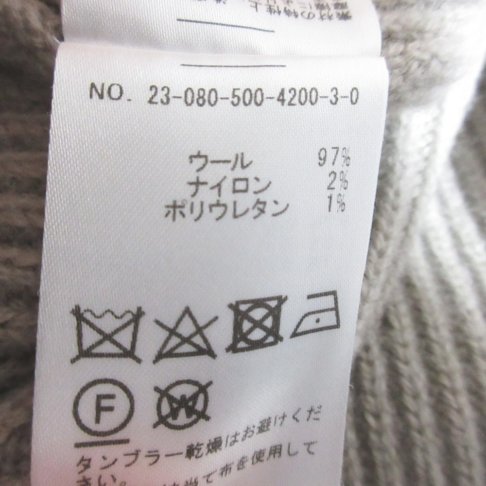ミューズドゥドゥーズィエムクラス ニットタートルネックセーター
