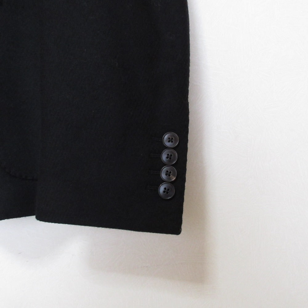 グッチ クレスト刺繍 ウールカシミヤテーラードジャケット