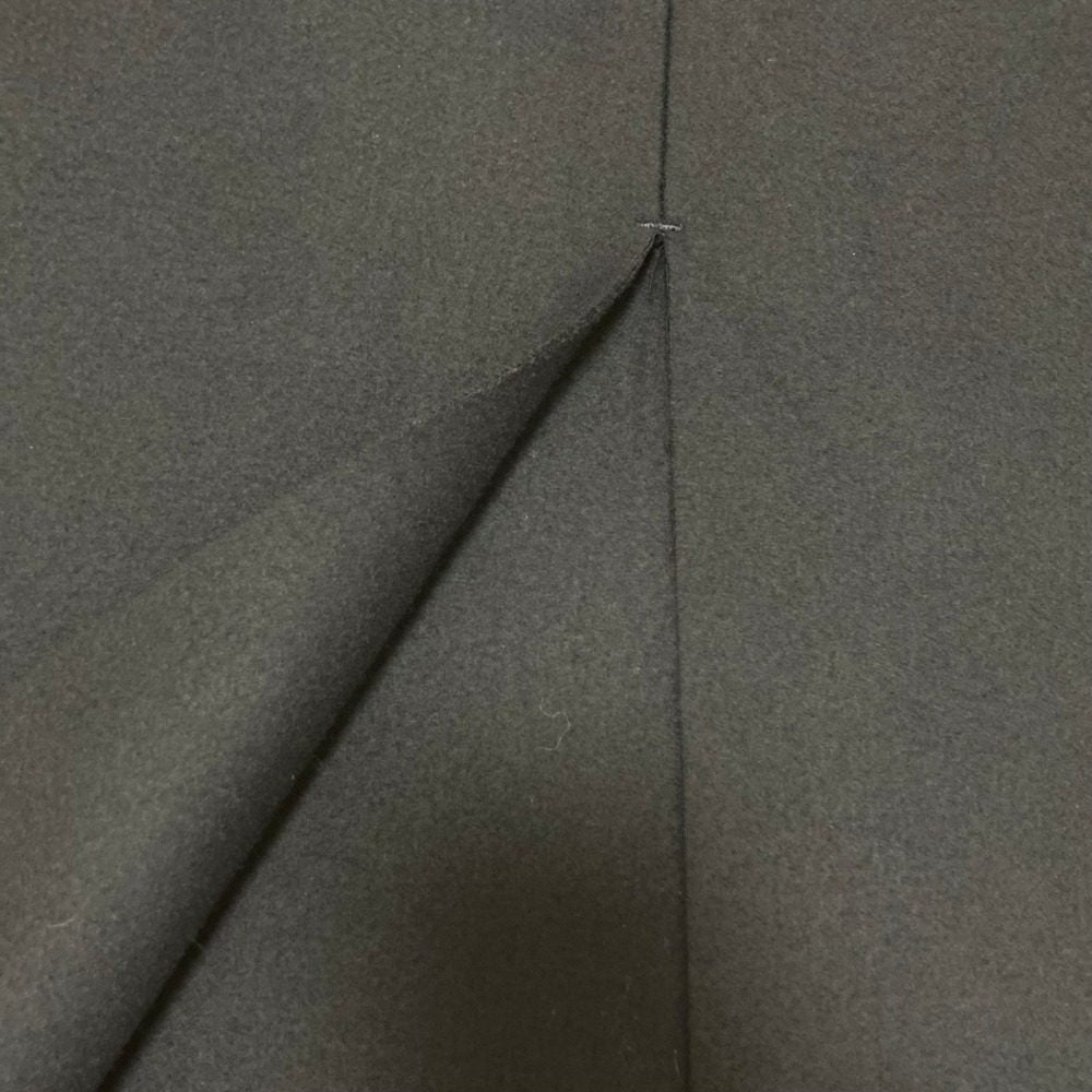 セリーヌ ラムレザーポケットウールスカート