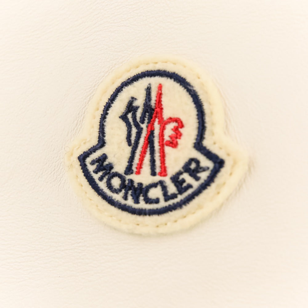 モンクレール VENTOUX レザースリーブダウンボンバージャケット