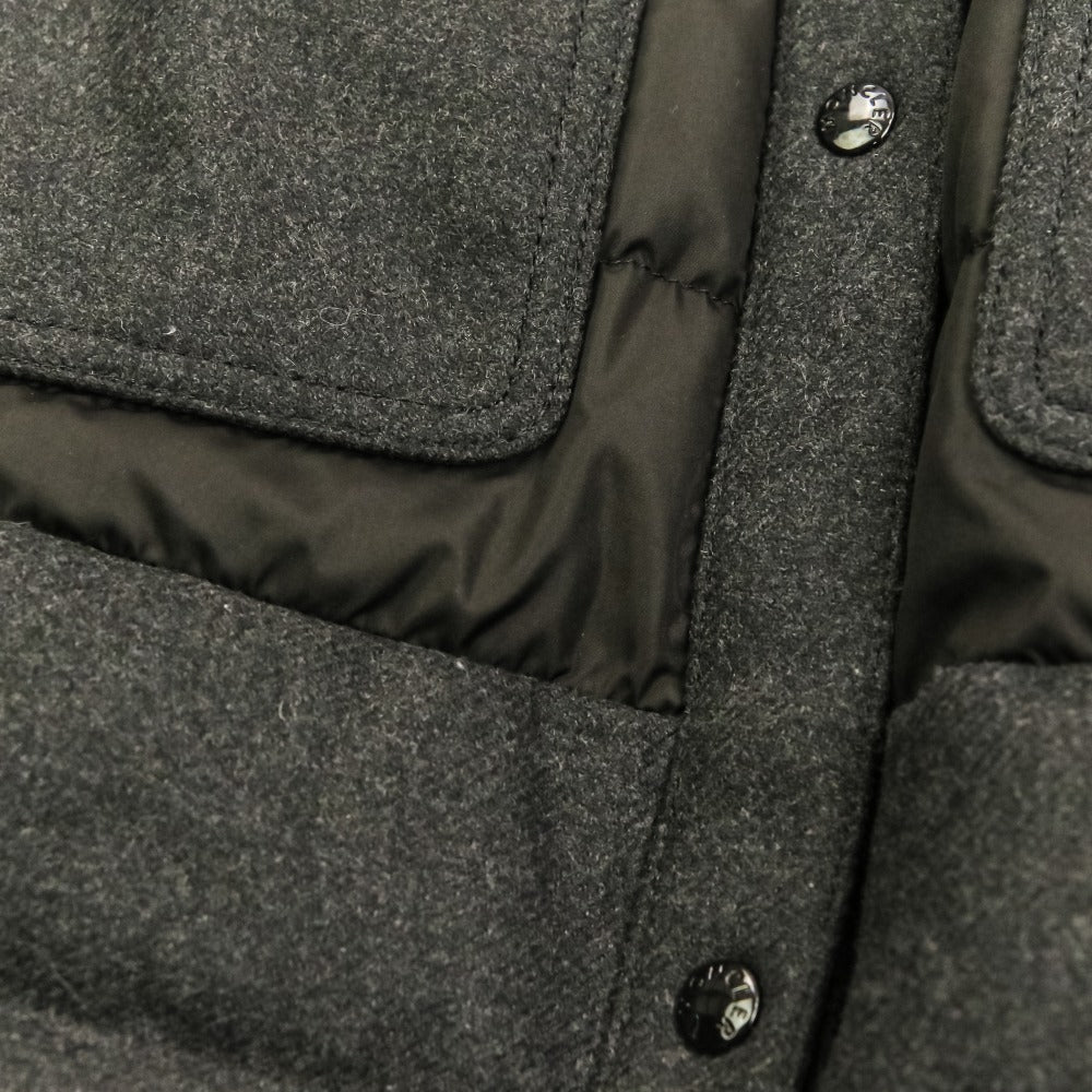 モンクレール CAMICIA ウールダウンジャケット