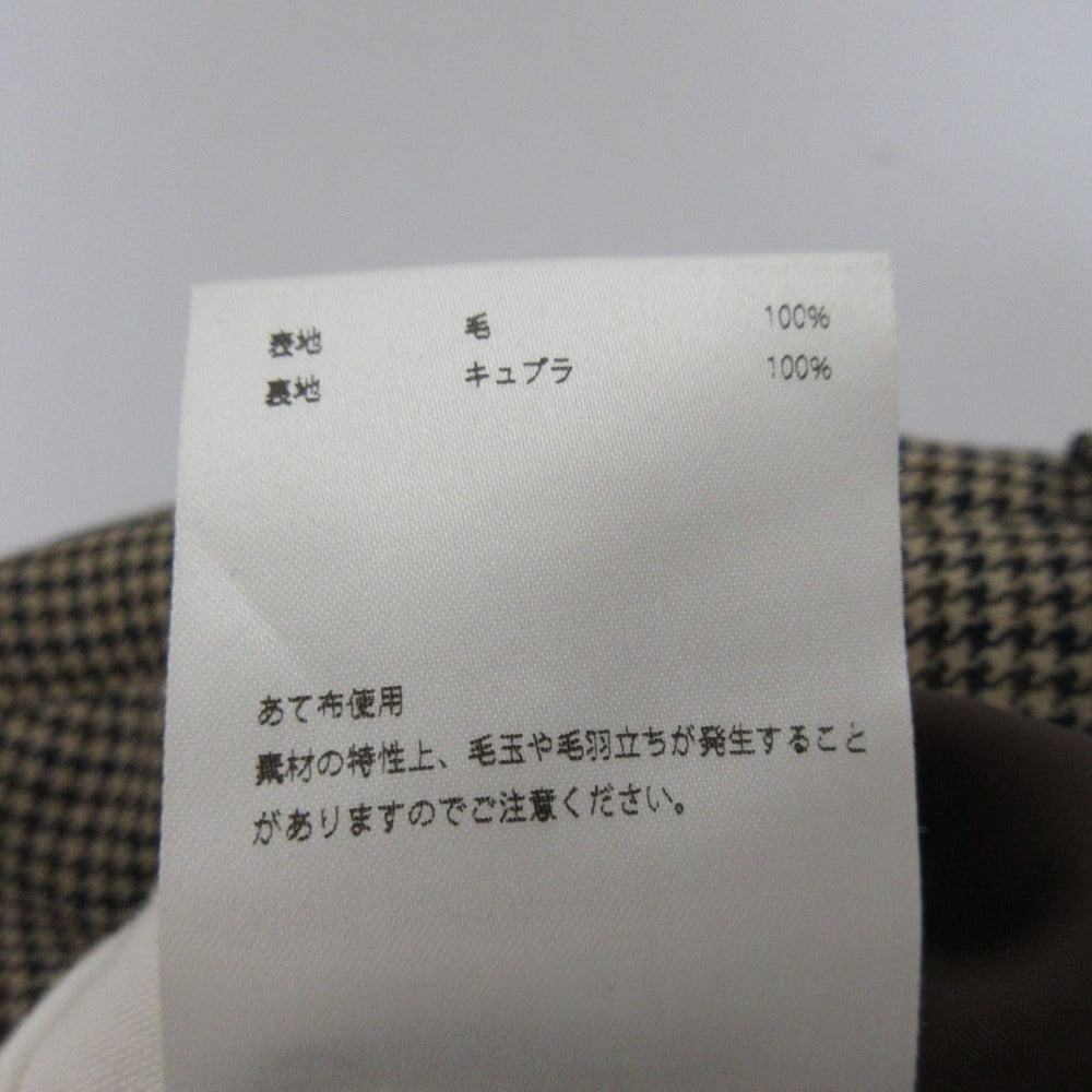 マディソンブルー 千鳥格子フレアパンツ