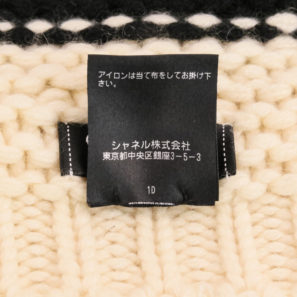 シャネル カメリア カシミヤニットキャップ