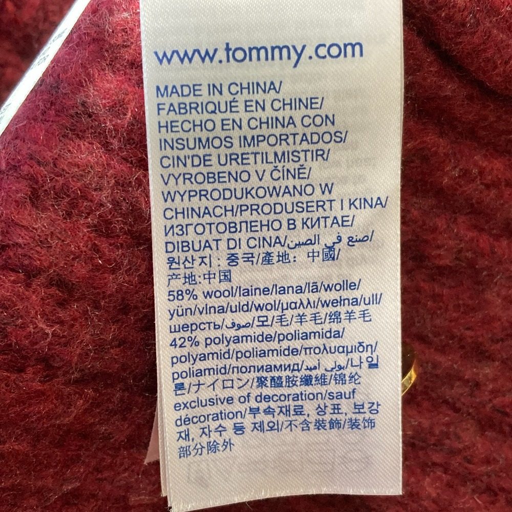 トミーヒルフィガー ニットジャケットカーディガン
