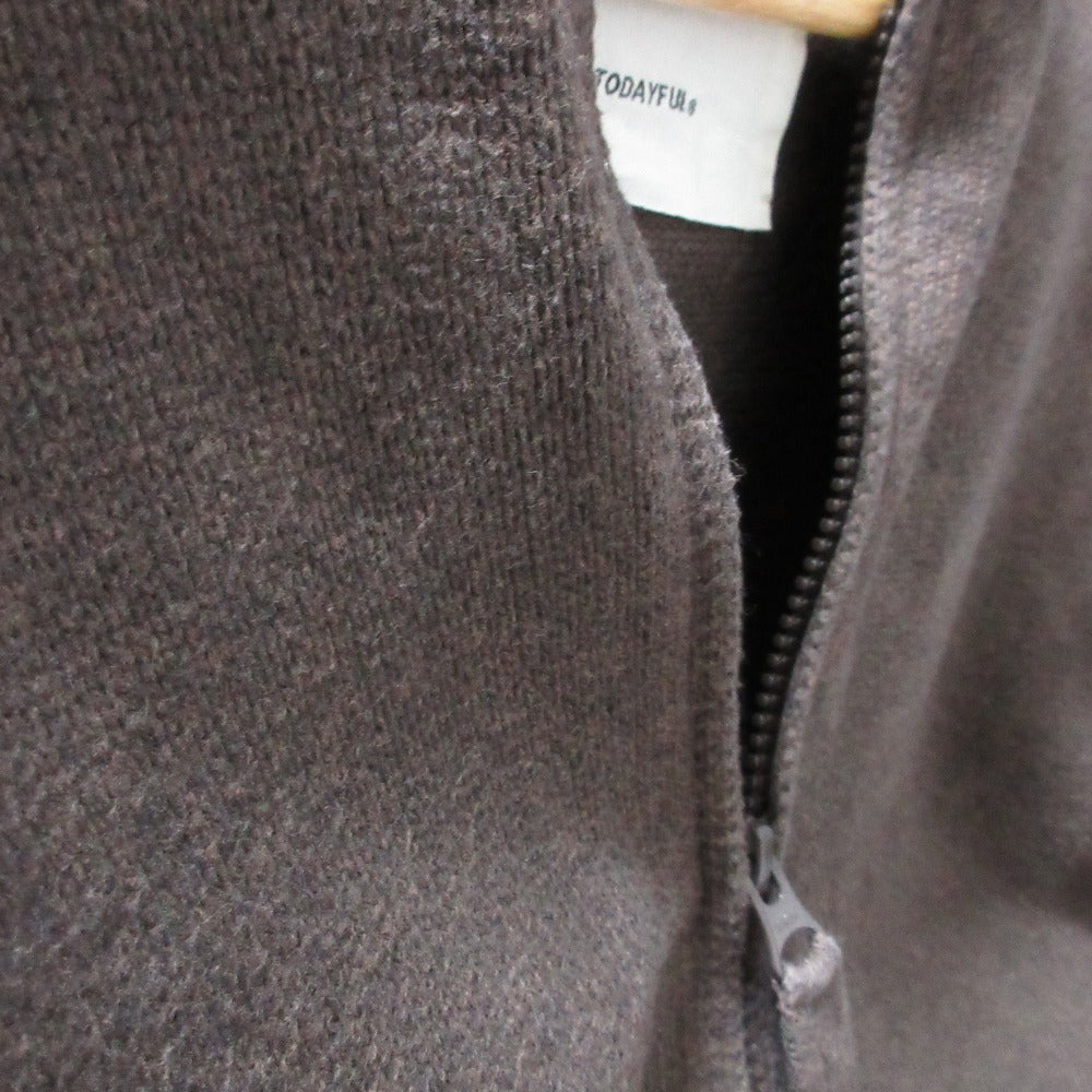 トゥデイフル Compact Zip Knit ニット