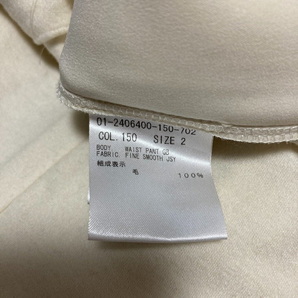 セオリー FINE SMOOTH JSY WAIST PANT ウールテーパードパンツ