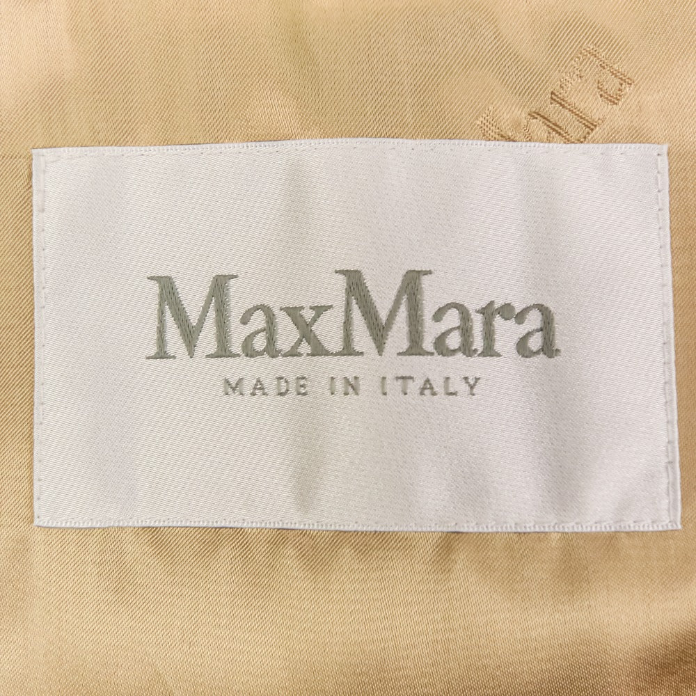 マックスマーラ リアルト キャメル フーデッドコート