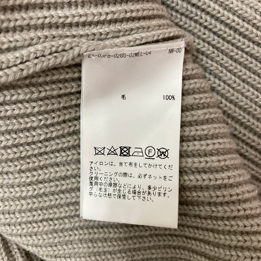 マルティニーク リブクロップドニットセーター
