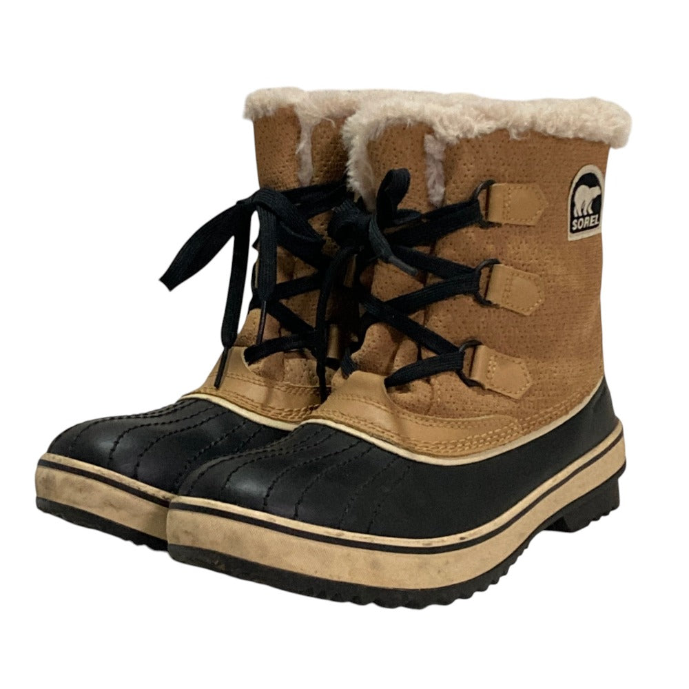 ソレル カリブー ウォータープルーフ レザーブーツ