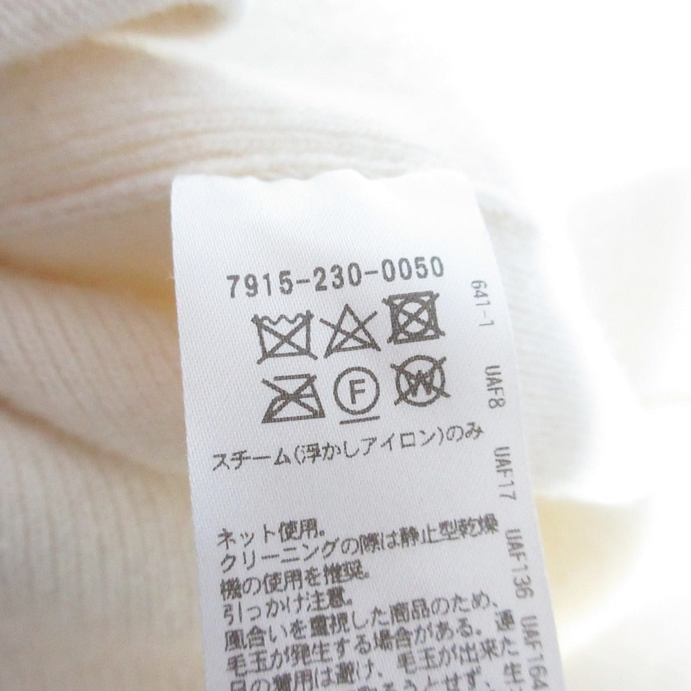ブラミンク ウールカシミヤカーディガン