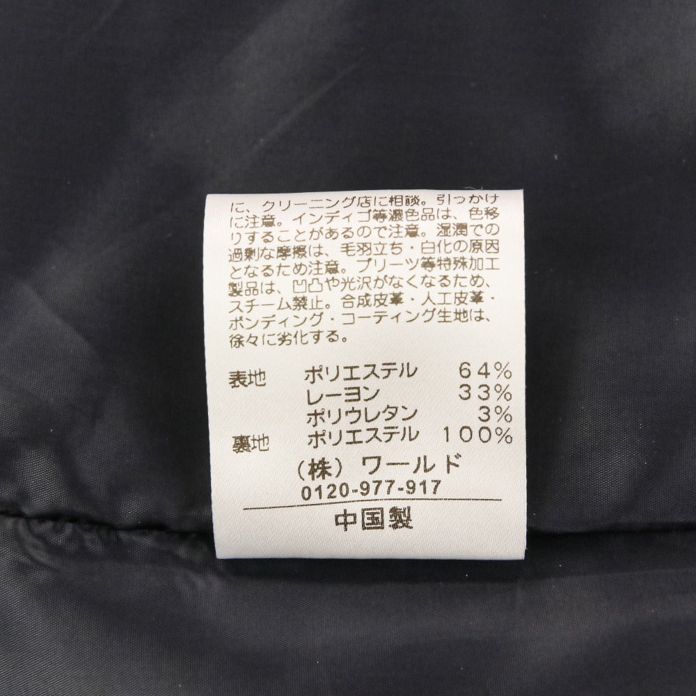 リフレクト グレンチェックウールワンピース