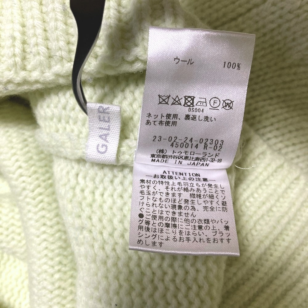 ギャルリーヴィー ファインウールタートルネックプルオーバー