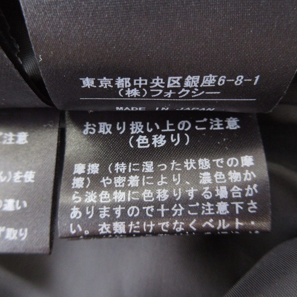 フォクシー ノースリーブワンピース