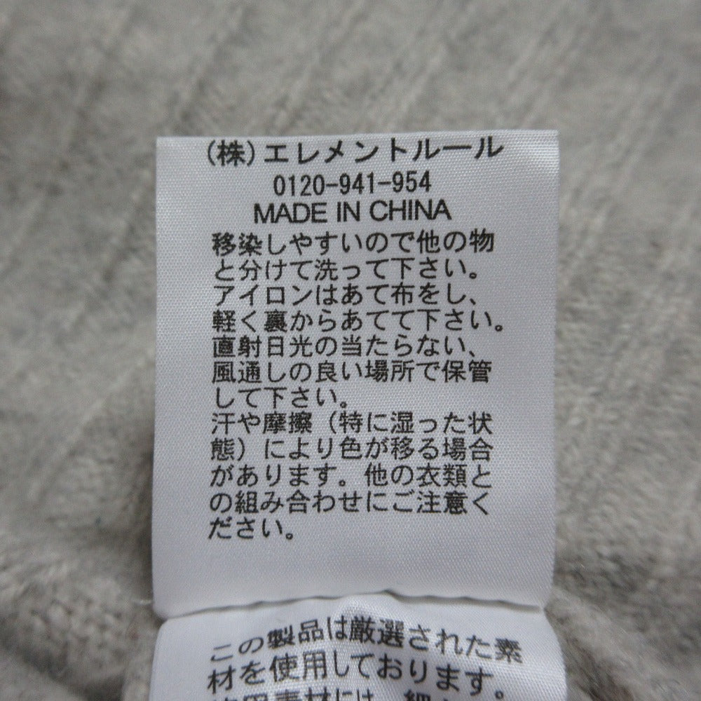 バンヤードストーム クルーAQUAカシミヤブレンドセーター