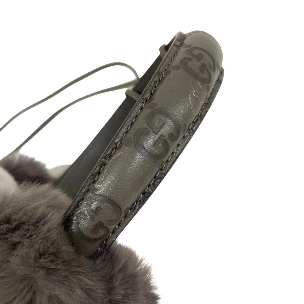 グッチ グッチシマ レザー ネックストラップイヤーマフ