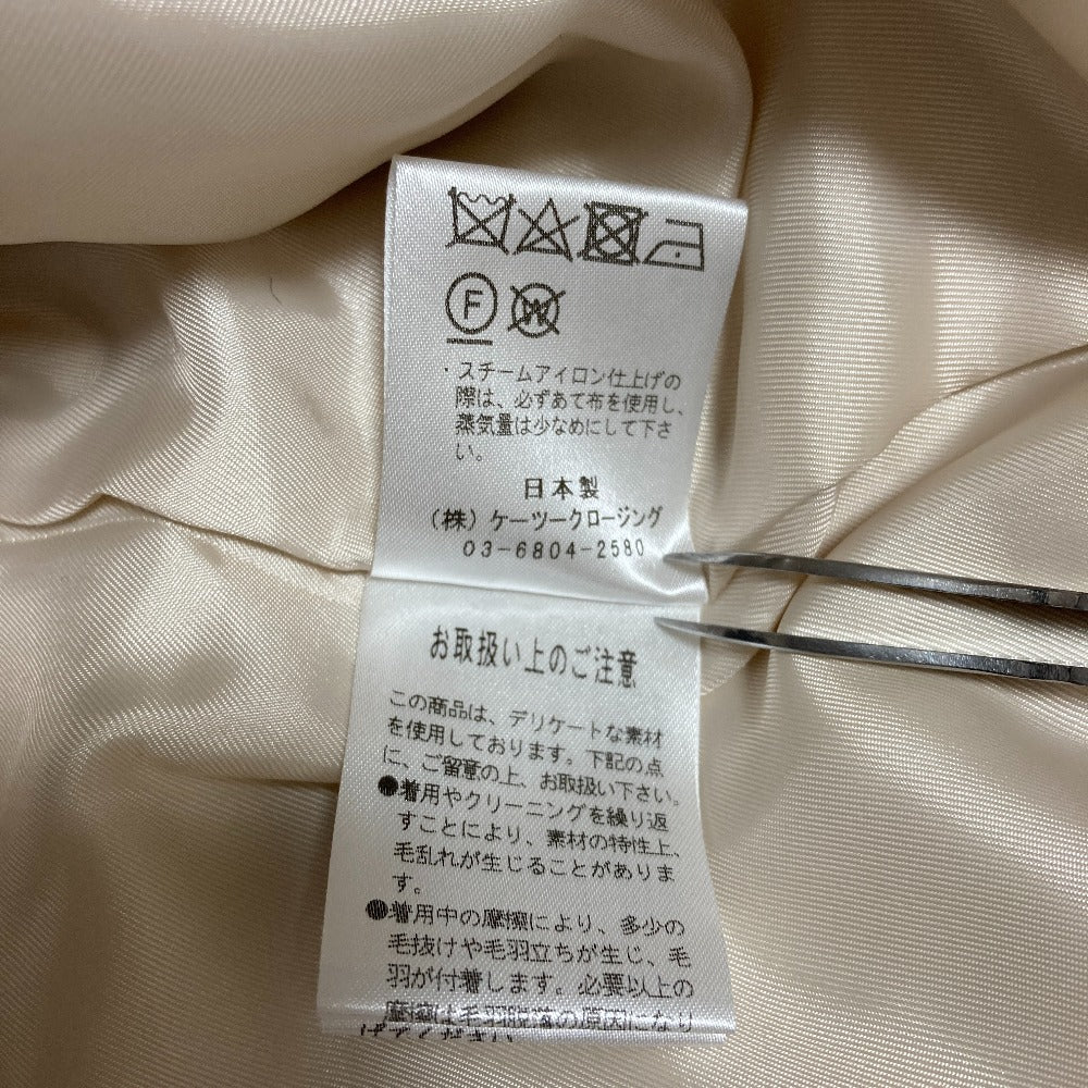 ヨリ プードルボアノーカラージャケット