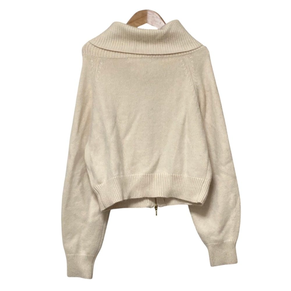 ハーリップトゥ Big Collar ニットカーディガン
