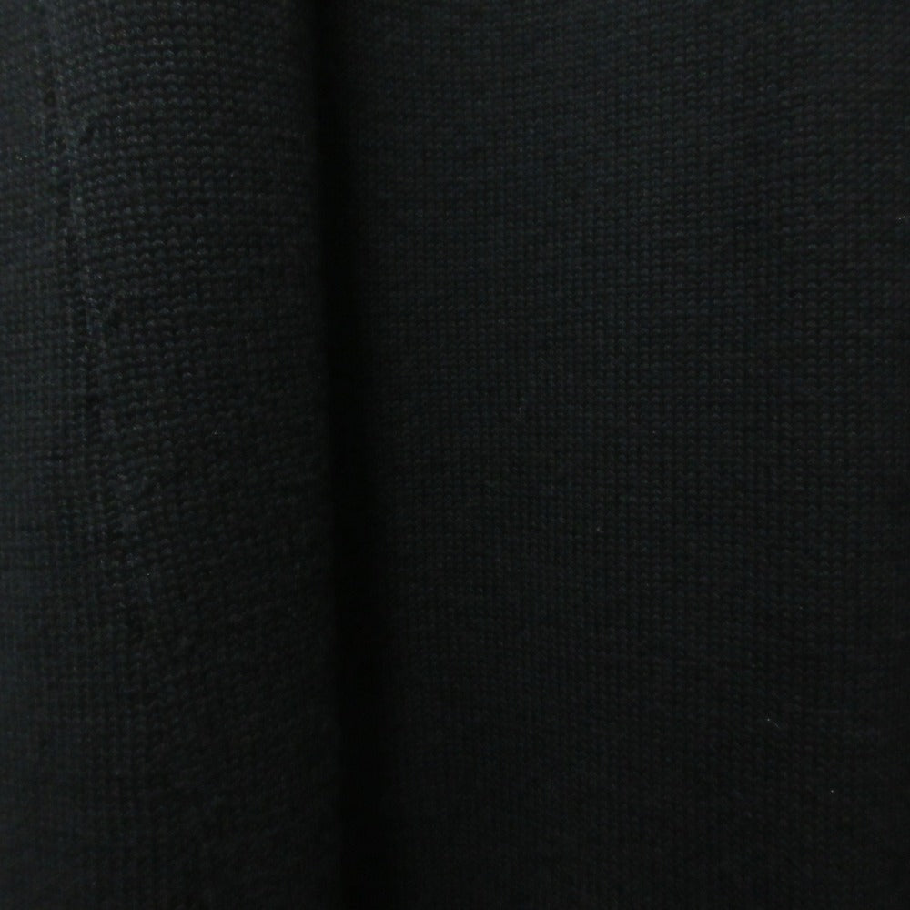 チノ ウールロングハイネックニットワンピース