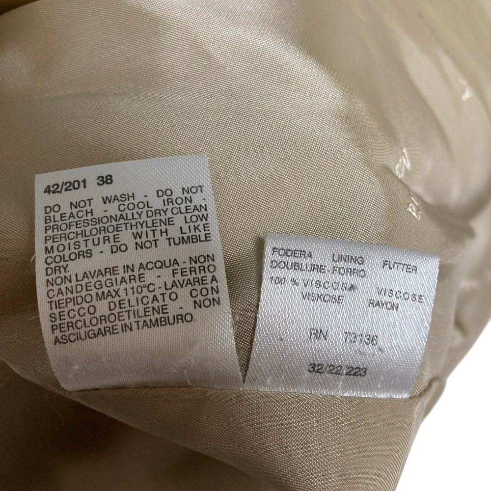 マックスマーラ カシミヤブレンドコート