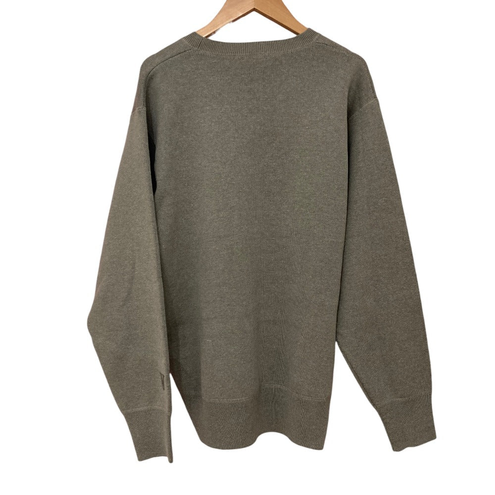 ヴェルメイユパーイエナ LOGO Knit ウールプルオーバーニット