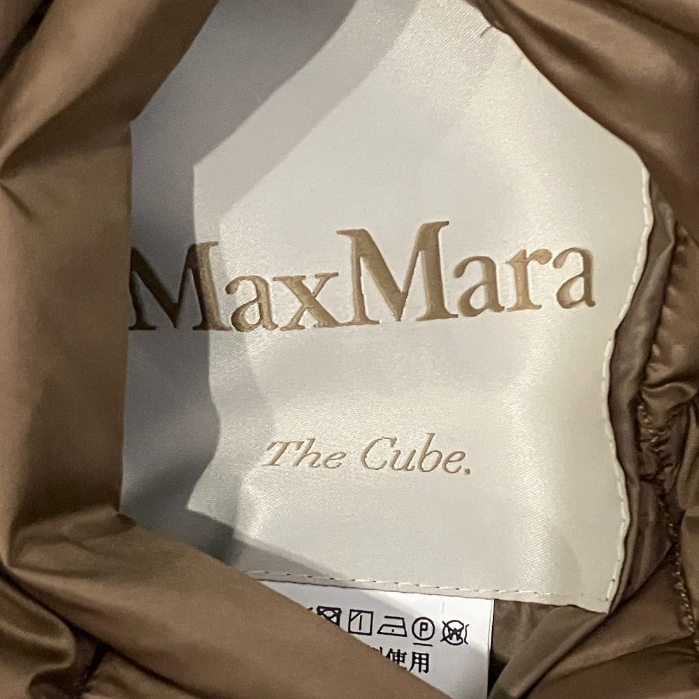 マックスマーラザキューブ ダウンフーデッドジャケット