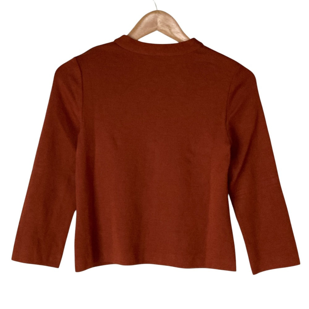 フォクシー Bow-Tie Knit Top カシミヤ シルク ニットトップス