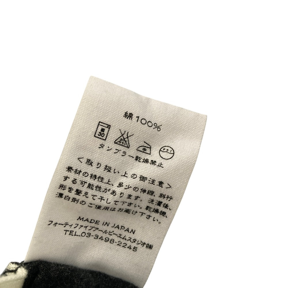 アールバイフォーティファイブアールピーエム ヘンリーネックコットントップス