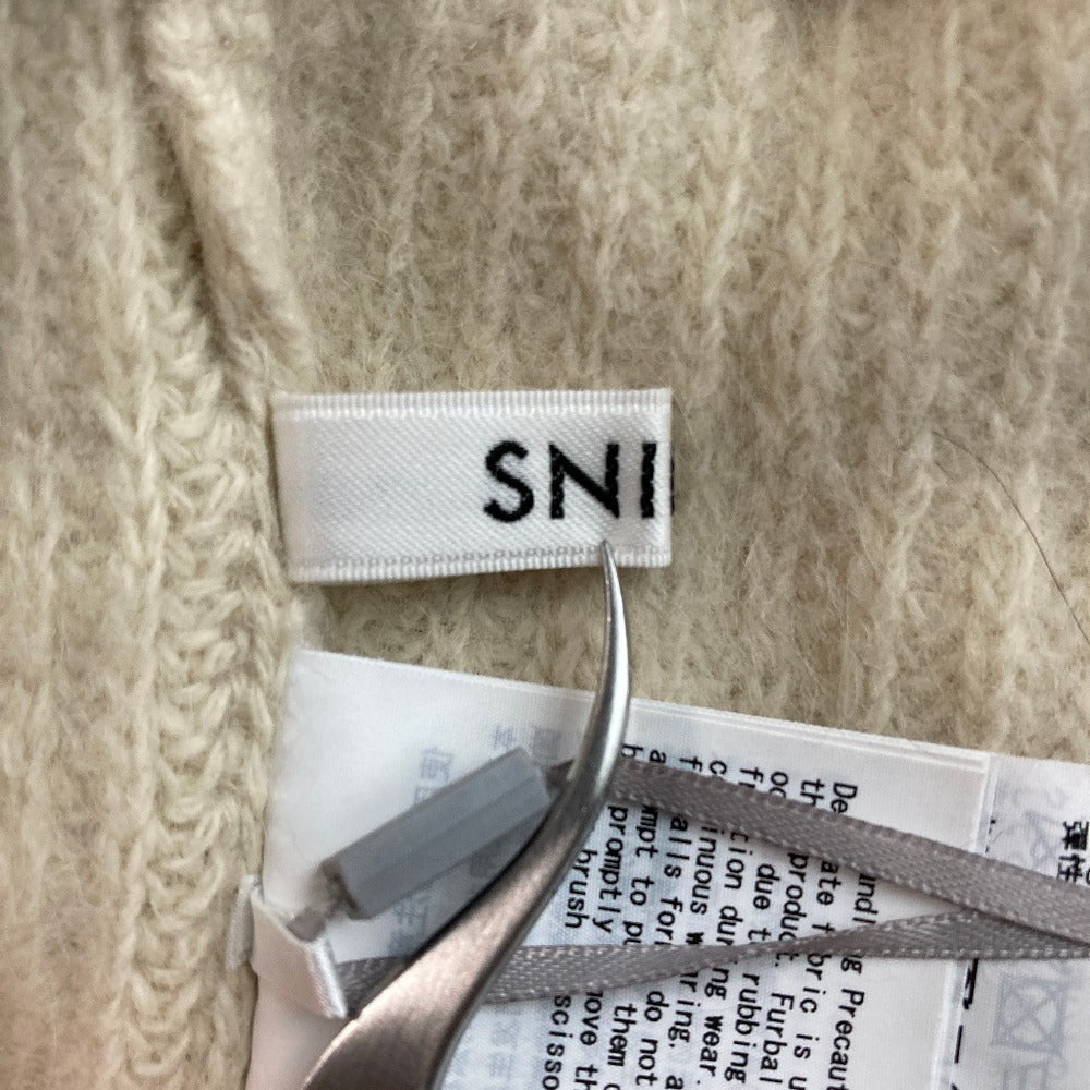 スナイデル ラクーンニットワンピース