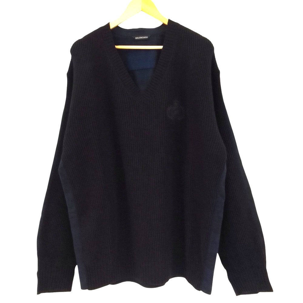 バレンシアガ Hybrid V-Neck ニット